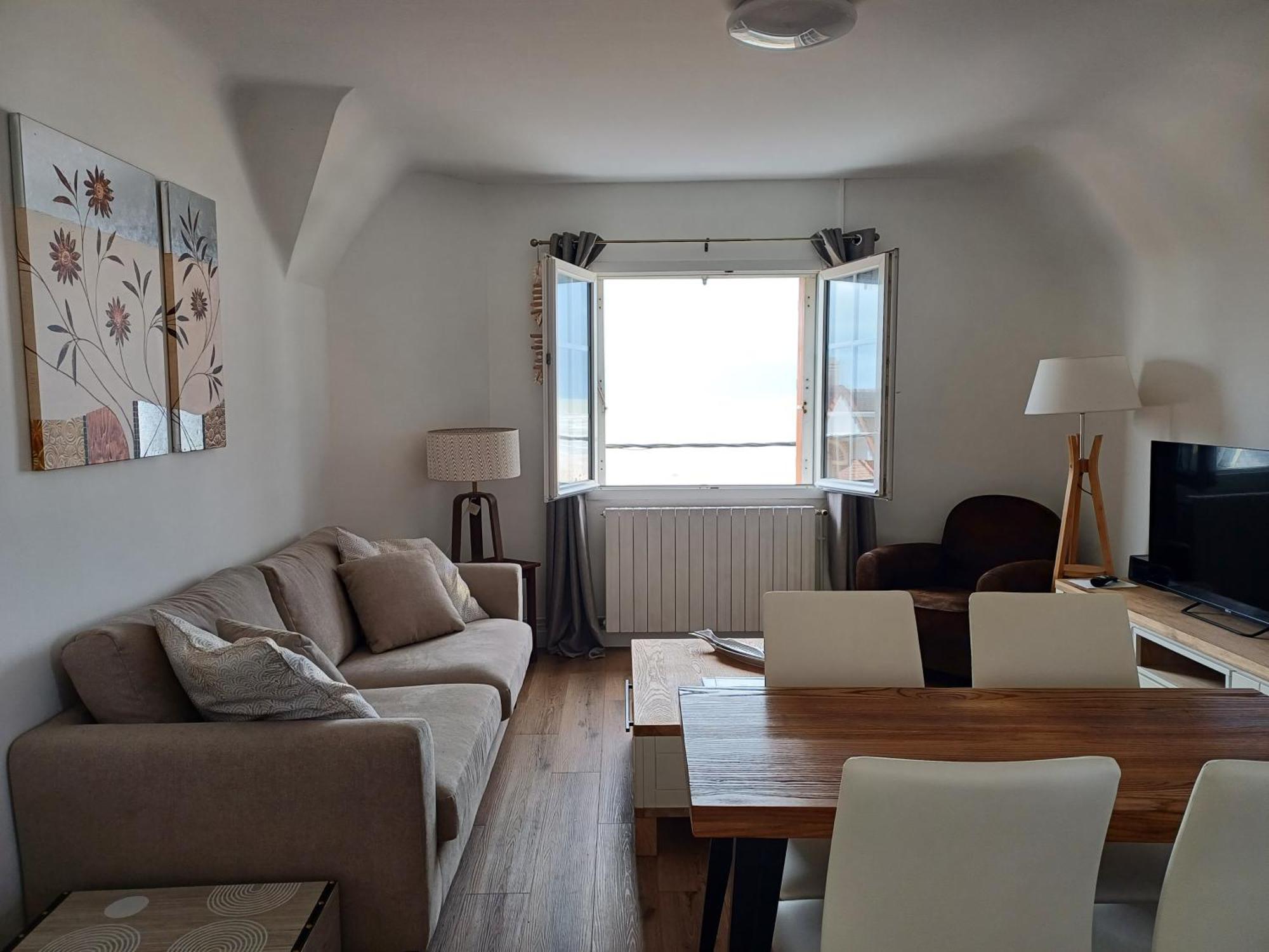 Au Gre Des Marees 2 Appartement Face A La Mer 2Eme Etage Ault Exteriör bild